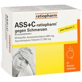 Ratiopharm ASS + C-ratiopharm gegen Schmerzen