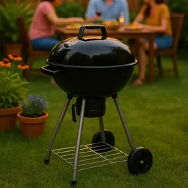 ARTI CASA Kugelgrill schwarz