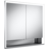 Keuco Royal Lumos Unterputz-Spiegelschrank mit Beleuchtung und 2 Türen, 14317171321