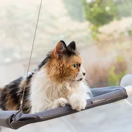 InnovaGoods Hängematte für Katzen One Size Grau