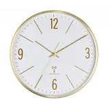 TFA Funk Wanduhr 30,0 cm 60.3534.53 gold