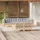 vidaXL Garten-Lounge-Set 8-tlg. grau Kiefer