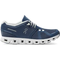 ON Damen Freizeitschuhe Cloud 5, Denim / White, 36