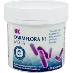 UK-Naturprodukte Ute Keil UK Darmflora 10 Mega Kapseln Vitamine 120 ct 