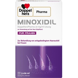 Minoxidil Doppelherzpharma 20 mg/ml Lsgzanadh Frau 180 ML