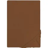 BIBERNA 0077155 Jersey 140 x 200 - 160 x 200 cm chocolate