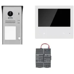 Indexa 28381 VT200 Video-Türsprechanlagen-Set AP 1-FH Komfort-Monitor WLAN EFH, App VT200 SET AW1 VT200SETAW1