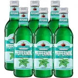 Nordbrand Nordhausen Pfefferminzlikör mit 18% vol. Alkohol (6 x 0,35L)