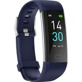 Damen Herren Smartwatch (3,9 cm/1,3 Zoll, iOS Android) Fitnesstracker Smartwatch, IP67 wasserdicht, Herzfrequenz, Blutdruck, Blutsauerstoff, Schlaf