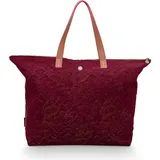 Pip Studio Reisetasche Tote Bag Velvet Quiltey Days Red