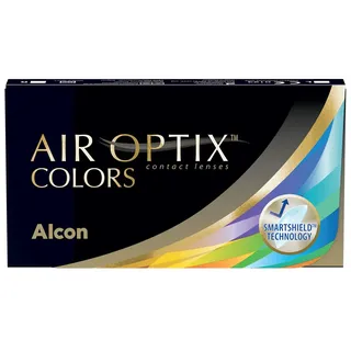 Alcon Air Optix Colors, sterling grey, Monatslinsen weich, 2 Stück / DIA:14.2 BC:8.6 SPH:-0.50 COL:SGB