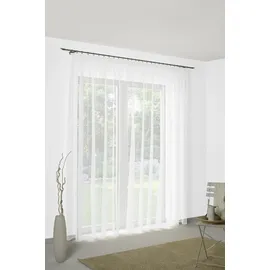 Wirth Gardine WIRTH "Manuela", weiß, B:500cm H:210cm, Voile, Polyester, Gardinen, Gardine, Store