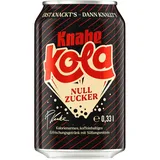 Knabe Kola null Zucker koffeinhaltiges Erfrischungsgetränk Dose 330ml