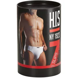 H.I.S. H.I.S Slip in marine, rot, weiß, grau-meliert | Gr.: XS