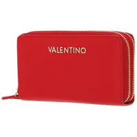 Valentino Damen Divina Zip Around Wallet, Rot - Einheitsgröße