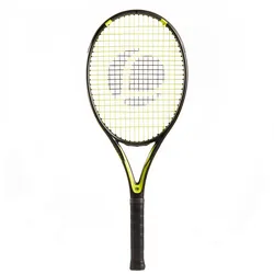 Tennisschläger Erwachsene - TR160 Graph besaitet schwarz, EINHEITSFARBE, GRIP 2