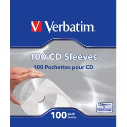 Verbatim CD-Umschläge (Papier), 100 Stück