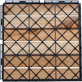 casa.pro Gartenbodenbelag Alliste 30 x 30 cm beige