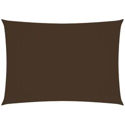 vidaXL Sonnensegel Oxford-Gewebe Rechteckig 2x4 m Braun