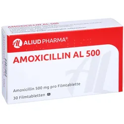 Amoxicillin AL 500 Filmtabletten 30 St