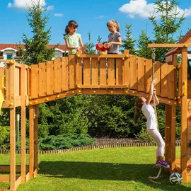 fungoo Spielturm Maxi Set Sized Plaza Gelb/Grün