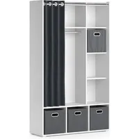 Vicco Kleiderschrank Luigi Weiß Faltbox 106 x 178.1 cm