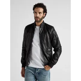 JCC Lederjacke schwarz L-XL