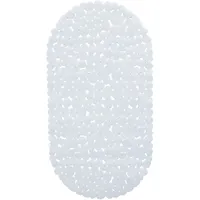 Relaxdays Badewannenmatte Wanneneinlage Weiß
