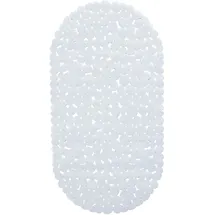 Relaxdays Badewannenmatte Wanneneinlage Weiß