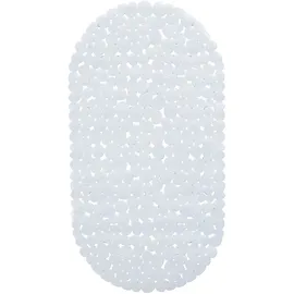 Relaxdays Badewannenmatte Wanneneinlage Weiß