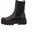 Chelsea-Boot Model mit Leichter Plateausohle schwarz 40