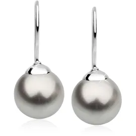 Nenalina Ohrhänger Hänger Basic Synthetische Perle 925 Silber silber 925