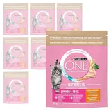 Purina One Bifensis Junior mit Huhn 8x800g Trockenfutter für Kätzchen