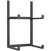 Marrakesch Orient & Mediterran Interior Ziegelform Wandhalter Merita 2 Metallhalter 22 x 16,5 x 40 cm,