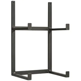 Marrakesch Orient & Mediterran Interior Ziegelform Wandhalter Merita 2 Metallhalter 22 x 16,5 x 40 cm,