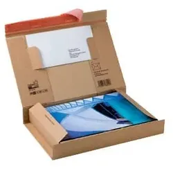 Versandkarton Post-Box, 300x212x43mm, braun