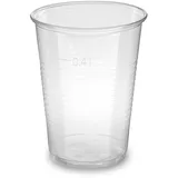 LogiPack GeRo Plastikbecher 0,4 l Transparent 1600 St.