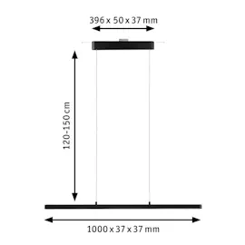 Paulmann URail LED Schwarz matt
