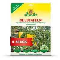 NEUDORFF Gelbtafeln Großformatig 5 Stück