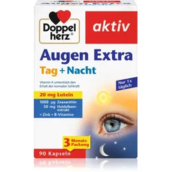 Doppelherz Eyes Extra Day + Night Kapseln zur Förderung der Augengesundheit 90 KAP