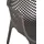 Garden Pleasure LAURIA Stapelstuhl 53 x 60 x 80 cm grau 2 St.