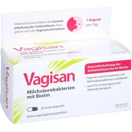 Dr. Wolff Vagisan Milchsäurebakterien mit Biotin Kapseln