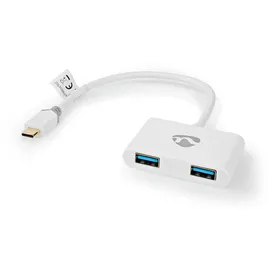 Nedis USB-C auf USB-A Adapter 0,2 m Weiß