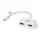 Nedis USB-C auf USB-A Adapter 0,2 m Weiß