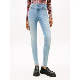 Tommy Hilfiger Tommy Jeans Damen, Jeans, Hose Nora skinny Mid Rise blau (denim Light), 30W/32L - 32W / 30L