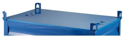 Hardwex Stahlblechdeckel für Gitterboxen, 1200x800 mm