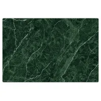cover-your-desk Schreibtischunterlage für Kinder und Erwachsene Edler Grüner Marmor, aus hochwertigem Vinyl , 60 x 40 cm