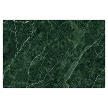 cover-your-desk Schreibtischunterlage für Kinder und Erwachsene Edler Grüner Marmor, aus hochwertigem Vinyl , 60 x 40 cm