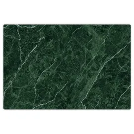 cover-your-desk Schreibtischunterlage für Kinder und Erwachsene Edler Grüner Marmor, aus hochwertigem Vinyl , 60 x 40 cm