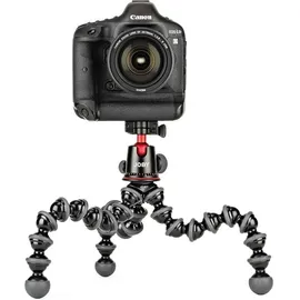 Joby GorillaPod 5K Kit Flexibles Profi-Stativ, Made in Italy (mit Kugelkopf für DSLR-, CSC- und spiegellose Kameras, Traglast bis zu 5 kg), JB91508-BWW Schwarz